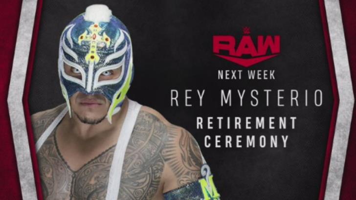Rey Mysterio se retirará de la WWE la próxima semana