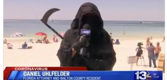 La Muerte visita las playas de Florida
