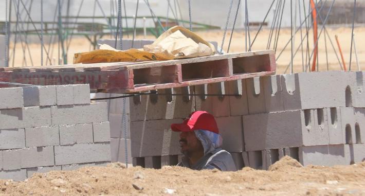 Vuelven a las obras 30% de trabajadores