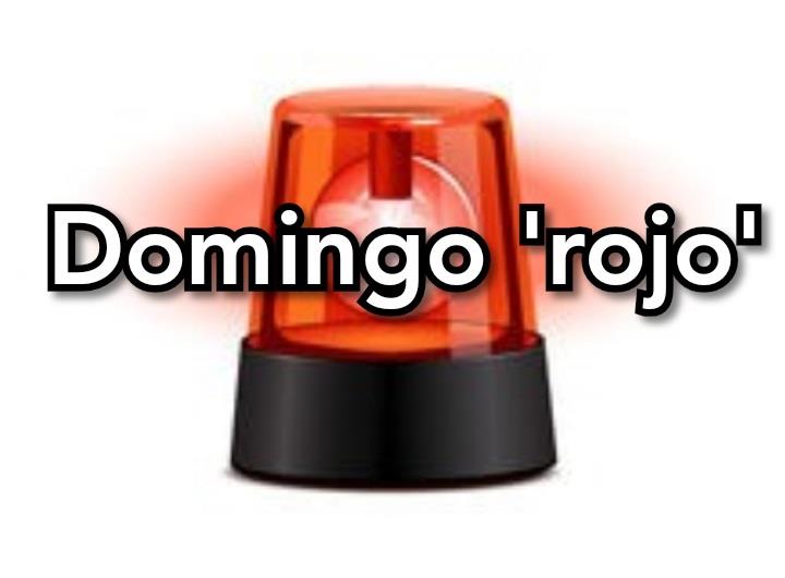 Domingo ‘rojo’, el día más violento del año