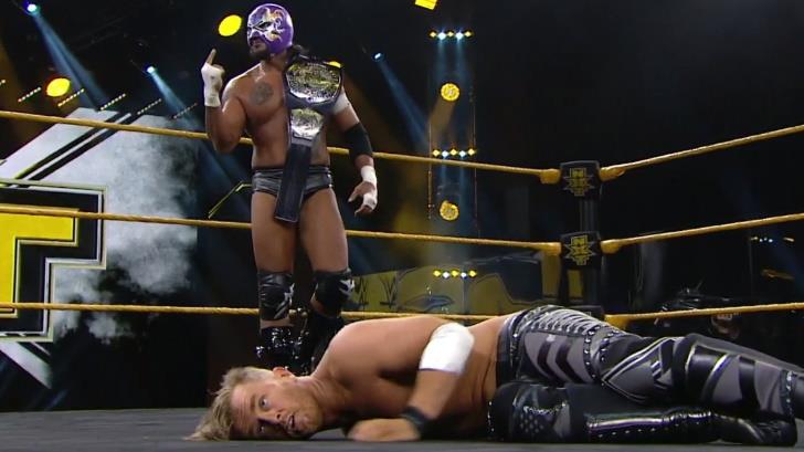 VIDEO | El Hijo del Fantasma, nuevo campeón crucero de NXT