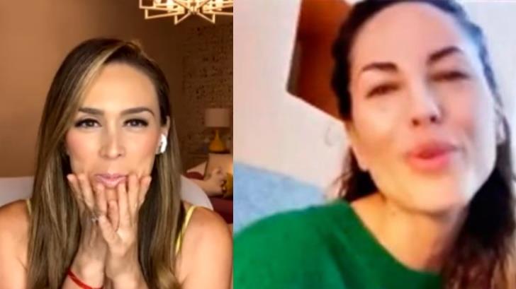 VIDEO | Bárbara Mori y Jacqueline Bracamontes se reencuentran virtualmente