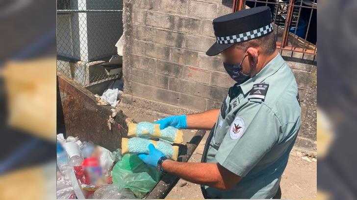 Abandonan 8 mil pastillas de fentanilo en la Central camionera