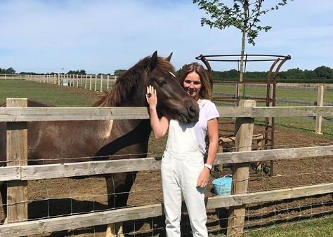 Geri Horner adopta un pony