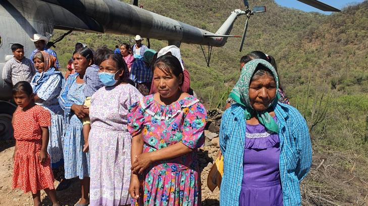 Apoyos llegan a la zona Guarijío de Bavícora