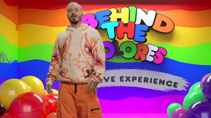 VIDEO | J Balvin presume su arcoíris vía Internet