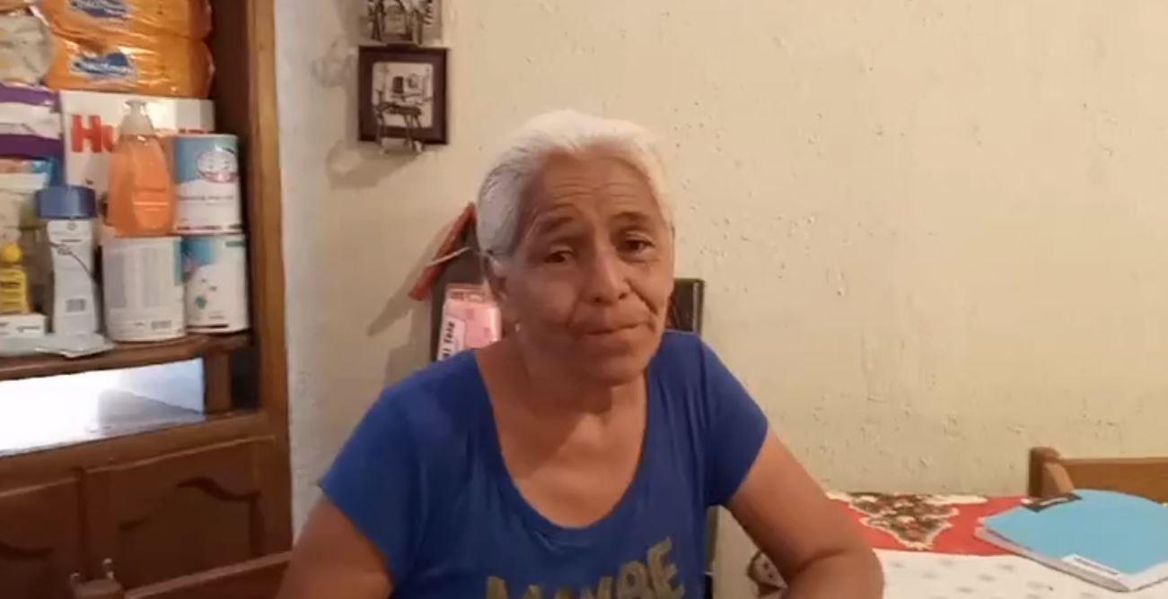 Doña Elva Aguilar pide ayuda para su nieta