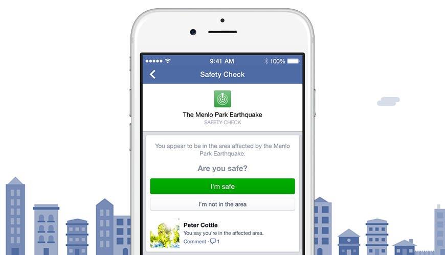 Facebook activa Safety Check en México tras sismo