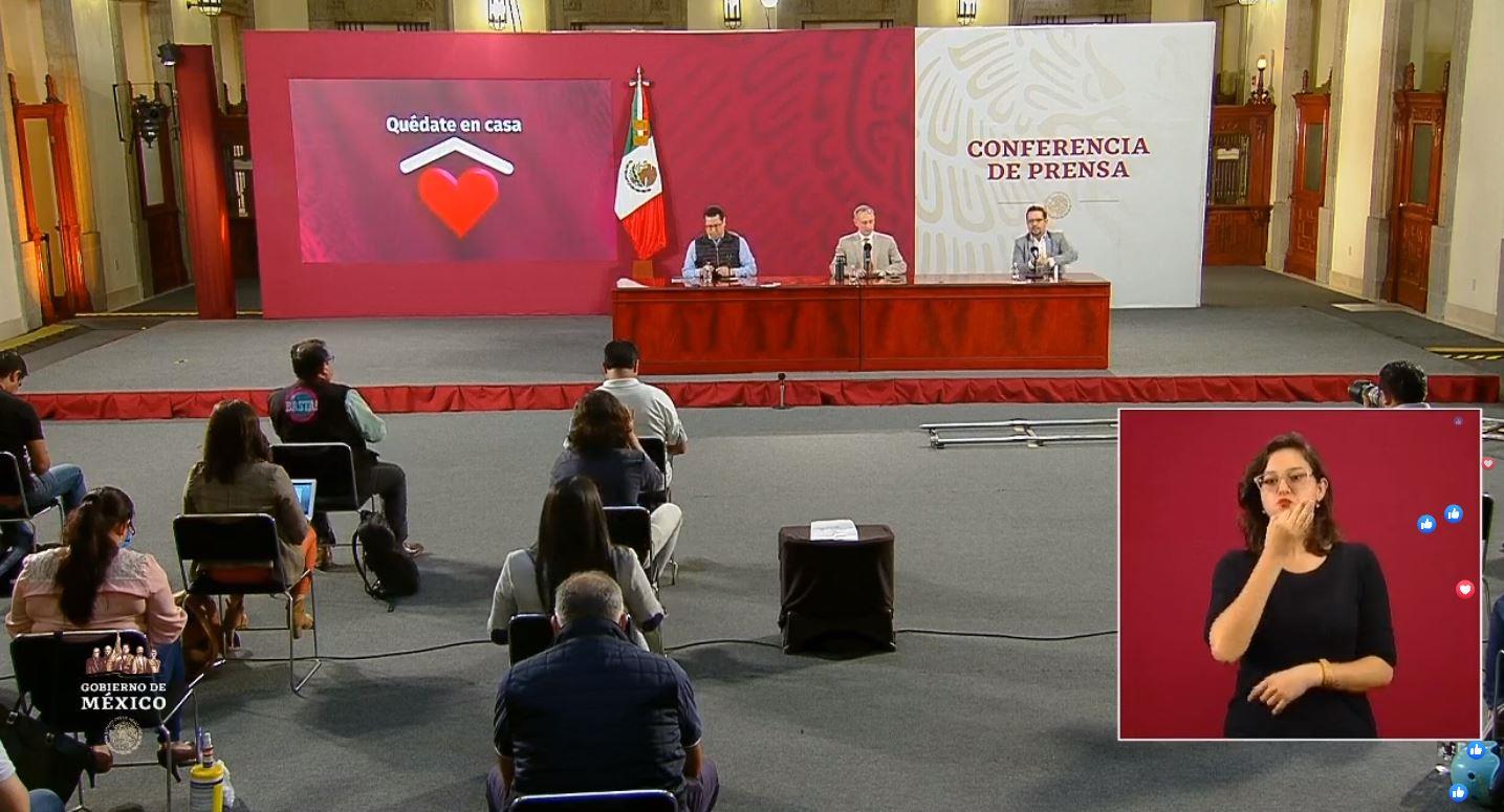 Van 16,448 defunciones en México por Covid-19