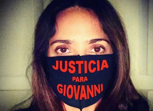 Salma Hayek pide justicia por Giovanni