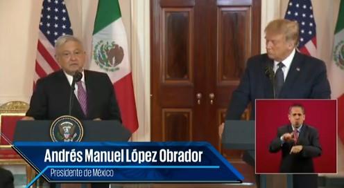 VIDEO - AMLO agradece a Trump por tratar a México como nación libre