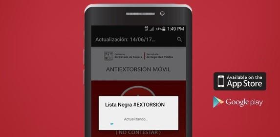 La app Antiextorsión Sonora lleva más de 90 mil descargas