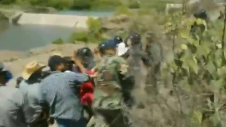 VIDEO | Productores confrontan a la Guardia Nacional por el agua de Chihuahua