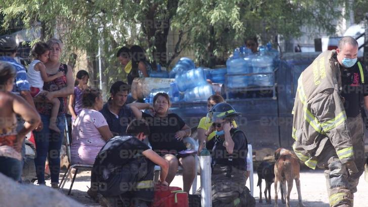 Familias pierden sus casas tras voraz incendio