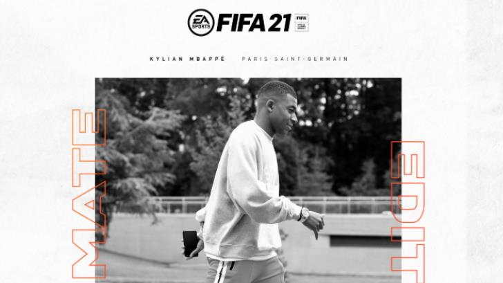 Kylian Mbappé es el dueño de la portada de FIFA 21