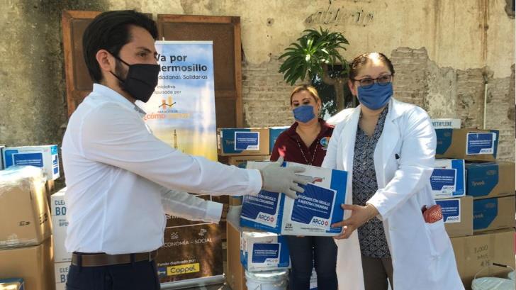Donarán más de 42 mil insumos médicos a tres instituciones de salud en Hermosillo