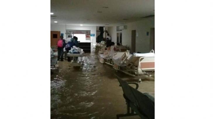 VIDEO | Sufren inundación en Hospital Materno Infantil en Reynosa