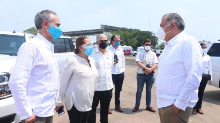 López-Gatell supervisa la burbuja, para pacientes con Covid-19