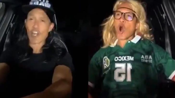 El Matador Hernández recrea escena  de Waynes World en TikTok