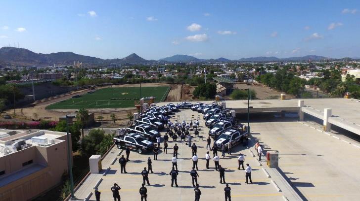 Entregan nuevas patrullas a la Policía Municipal de Hermosillo