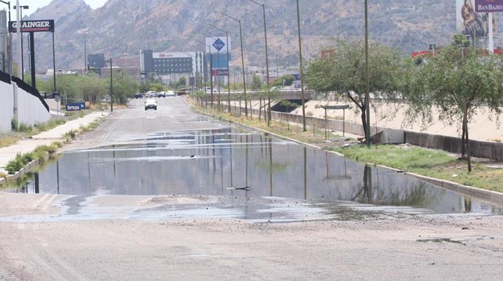 Lluvia deja daños en su paso por Hermosillo