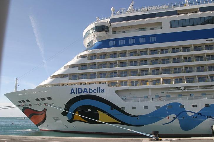 Cruceros AIDA zarparán en agosto