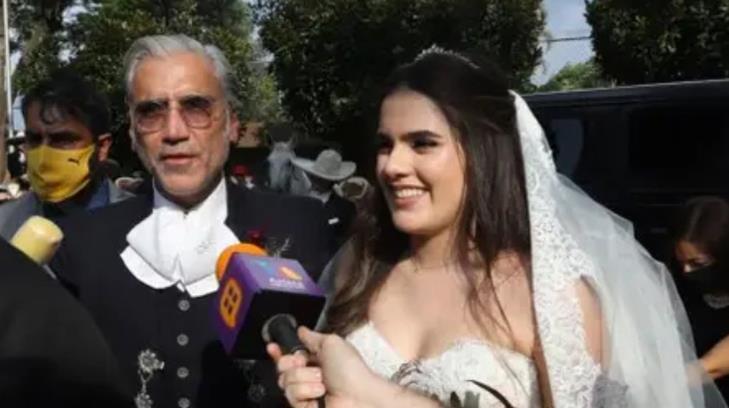 Hija de Alejandro Fernández se casa en plena pandemia