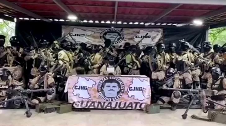 Circula nuevo video del CJNG tras detención de El Marro