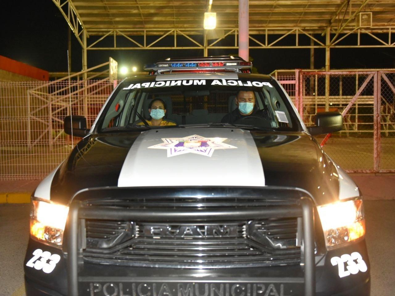 VIDEO- Recorre Alcaldesa la Nuevo Hermosillo con Policía Municipal 