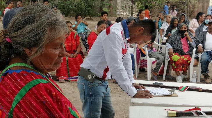 Ya cuentan con Gobernador tradicional grupo étnico de Miguel Alemán