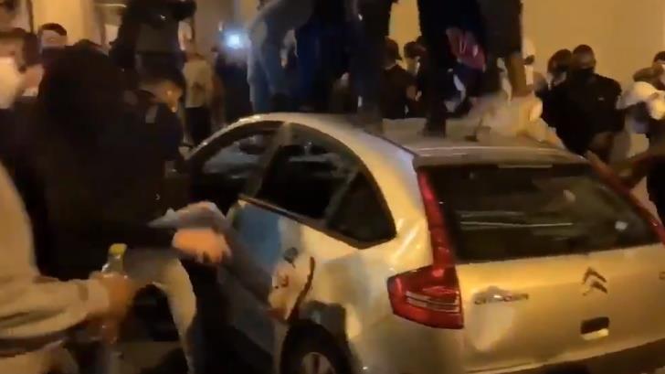 VIDEO | Derrota del PSG provoca caos en calles de París