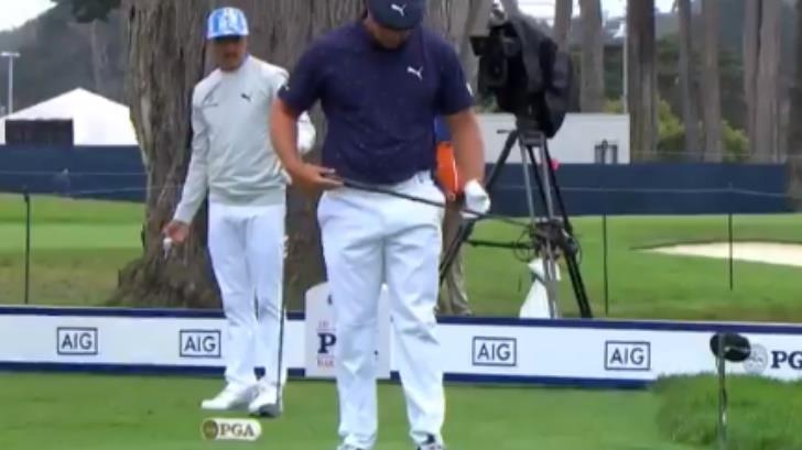 VIDEO | Golfista rompe su palo durante el PGA Championship