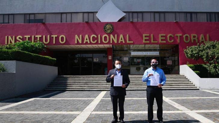 El PAN denuncia ante el INE a Morena, Pío López Obrador y David León