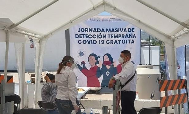 Llevan a cabo Jornada de Detección Temprana Covid en Nogales