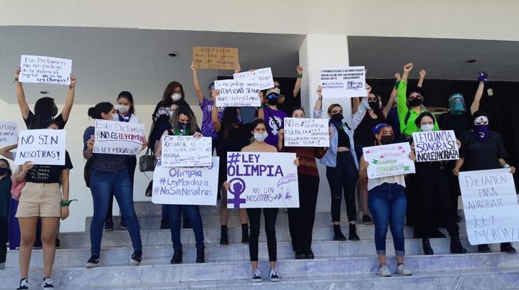 VIDEO | Colectivos piden Ley Olimpia Sí, Ley Mordaza No