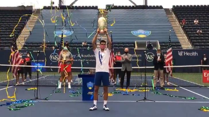VIDEO | Djokovic gana el Masters de Cincinnati y empata marca de Nadal