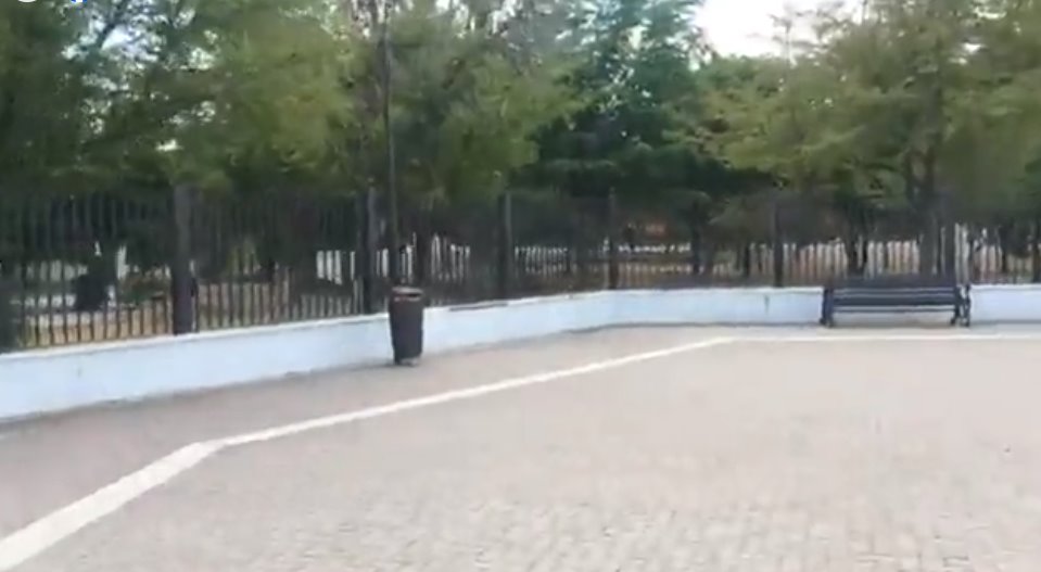 VIDEO | Le dan una arregladita al parque Madero