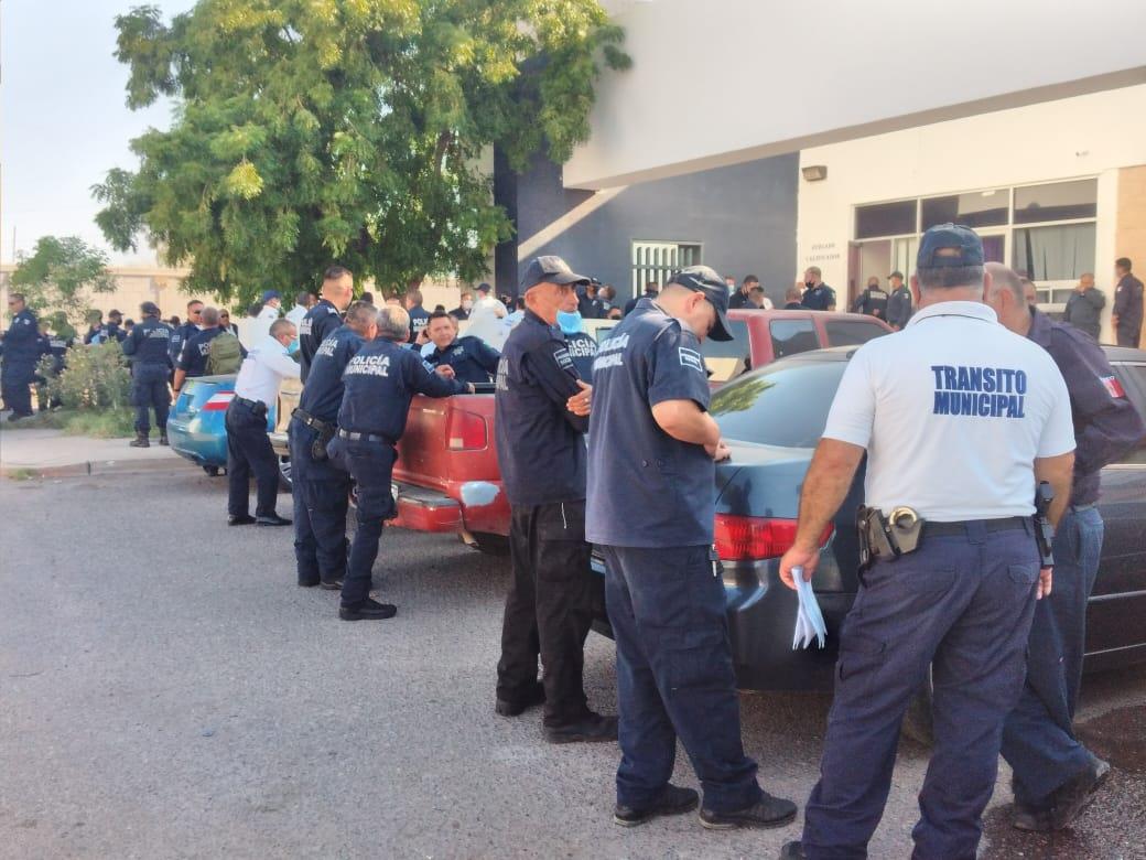 Someten a policías de Guaymas a examen toxicológico