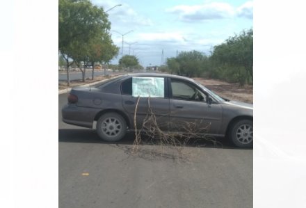 Desesperados: En Pueblo Mayo toman bulevar por escasez de agua