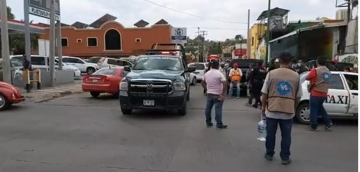 VIDEO- En manifestación contra la CFE, detienen a taxista con arma de fuego en Nogales