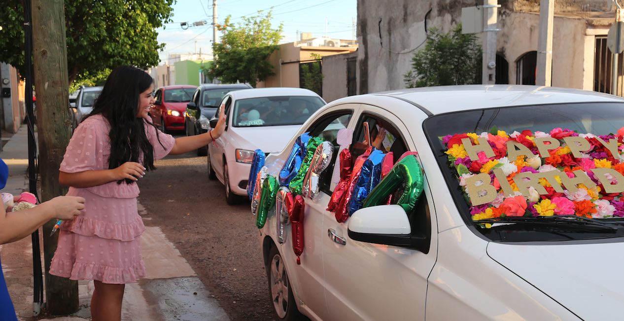 Caravana sorpresa para Mar a Ximena