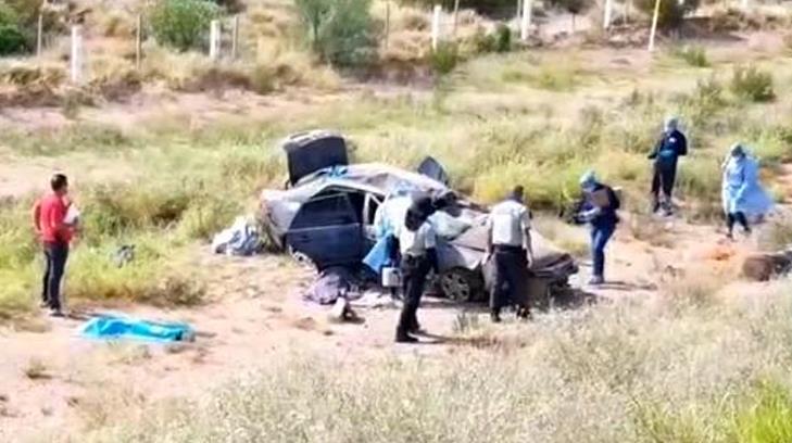 Familia sufre accidente en tramo Guaymas-Hermosillo; mueren 3