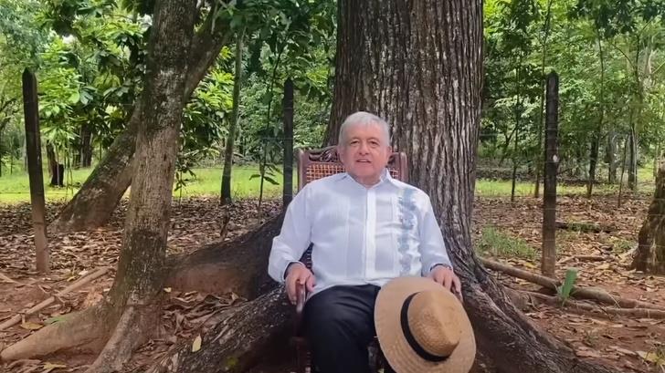 VIDEO | López Obrador aconseja a Calderón movilizaciones pacíficas