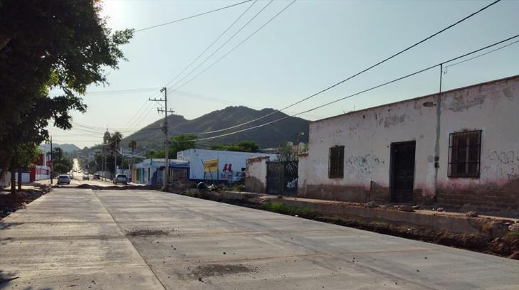 Obra de pavimentación en Guaymas presenta fallas... otra vez