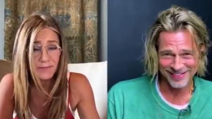 VIDEO | Aniston y Pitt: Encuentro excitante