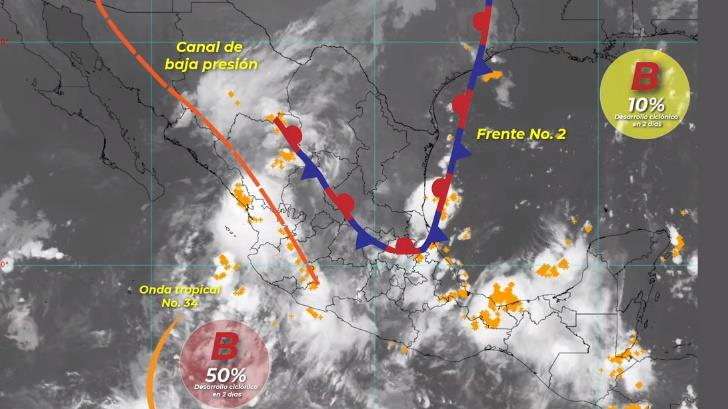 VIDEO | Pronostican lluvias intensas y granizadas en las próximas horas