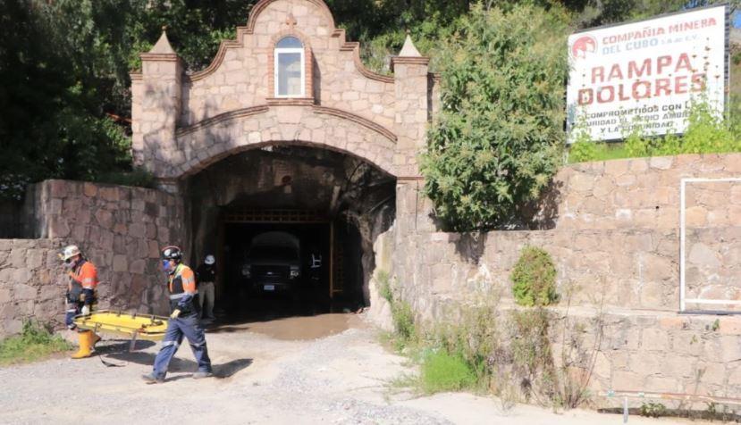 Rescatan cuerpos de 4 personas fallecidas en mina de Guanajuato