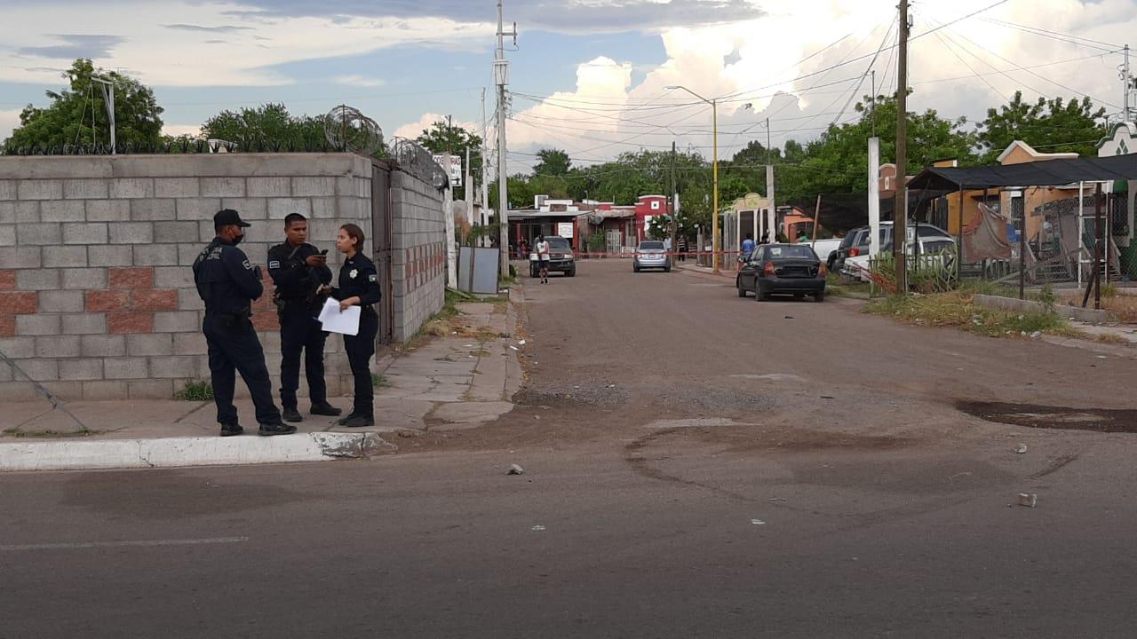 Atacan cuatro sujetos a un motociclista durante agresión armada en Cajeme