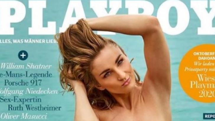 Nadadora paralímpica posa en Playboy de Alemania