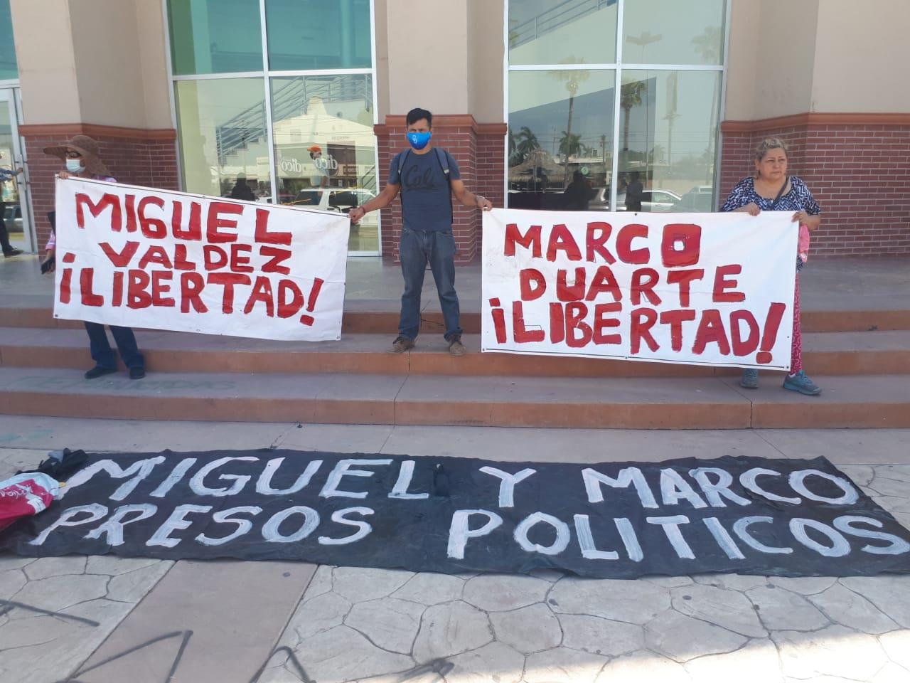 No paran en la búsqueda de justicia para Miguel Valdez y Marco Duarte